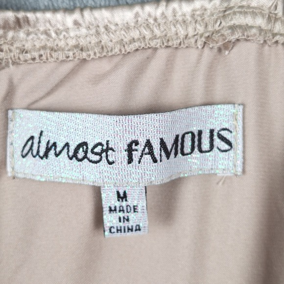 Womens Dress Medium Babydoll Y2K Wrap Ruffle HOCO Dance‎ Coquette Satin Fairy - Picture 2 of 9